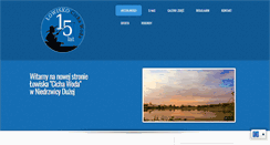 Desktop Screenshot of cichawoda.com.pl
